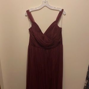 David’s Bridal bridesmaid dress